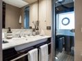 ZOZO Azimut Grande 27m - VIP cabin 2 bathroom ZOZO Azimut Grande 27m - VIP cabin 2 bathroom