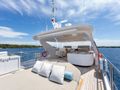 ZOZO Azimut Grande 27m - sundeck sunbathing area and bar ZOZO Azimut Grande 27m - sundeck sunbathing area and bar