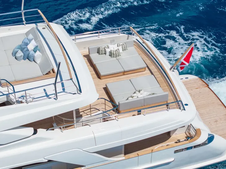 ZULU 3 Sanlorenzo SD112 - aft ZULU 3 Sanlorenzo SD112 - aft