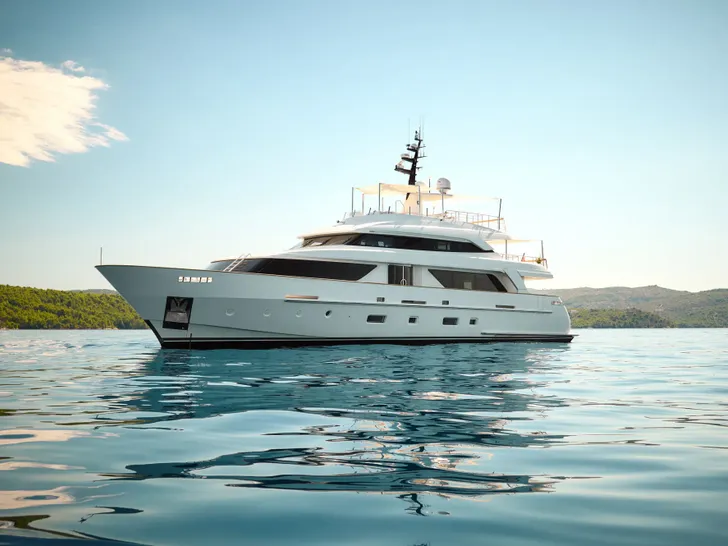 ZULU 3 Sanlorenzo SD112 - anchored ZULU 3 Sanlorenzo SD112 - anchored