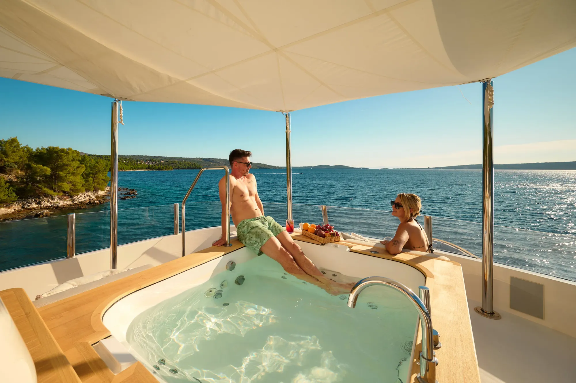 Charter Yacht ZULU 3 - Sanlorenzo SD112 - 4 Cabins - Split - Dubrovnik - Hvar - Croatia - Kotor - Montenegro