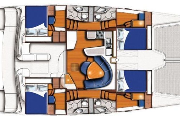 Charter Yacht PALOMETA - Leopard 47 - 3 Cabins - Belize City - San Pedro