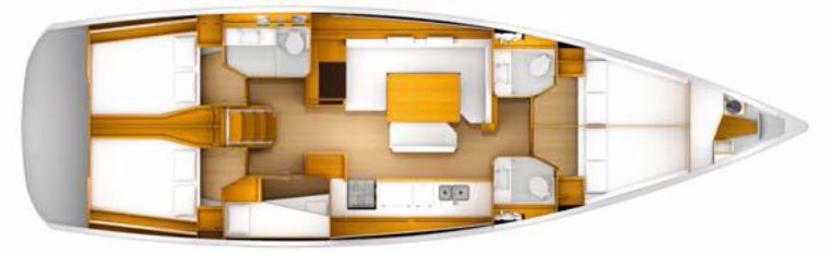 Charter Yacht AMORINA - 3 Cabins - Trogir - Sibenik - Dubrovnik - Kastela