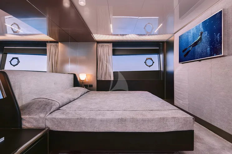 Charter Yacht ANASSA A - Ferretti 850 - 4 Cabins - Athens - Mykonos - Paros - Cyclades - Greece