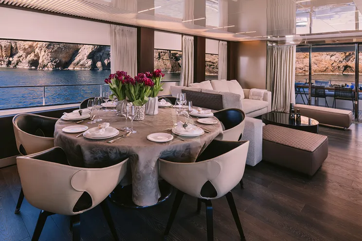 Charter Yacht ANASSA A - Ferretti 850 - 4 Cabins - Athens - Mykonos - Paros - Cyclades - Greece