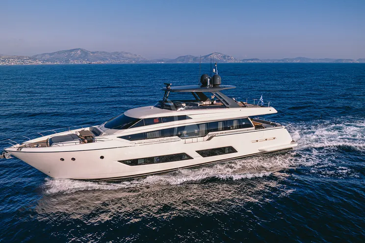 Charter Yacht ANASSA A - Ferretti 850 - 4 Cabins - Athens - Mykonos - Paros - Cyclades - Greece