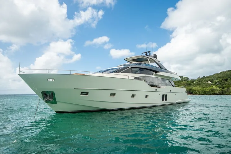 Charter Yacht SQUALO - Sanlorenzo SL86 - 4 Cabins - Nassau - Exumas - Bahamas