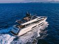 ANASSA A Ferretti 850 - aft shot cruising ANASSA A Ferretti 850 - aft shot cruising