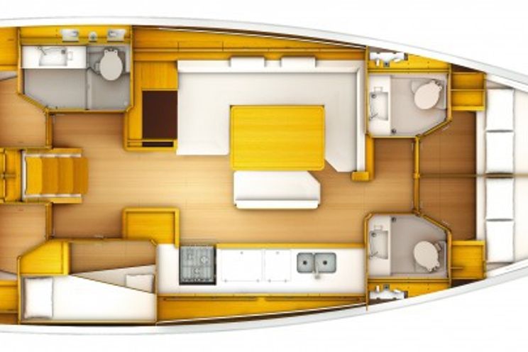 Charter Yacht Sun Odyssey 509 - 2014 - 5 cabins(5 doubles)- Split - Trogir - Kastela