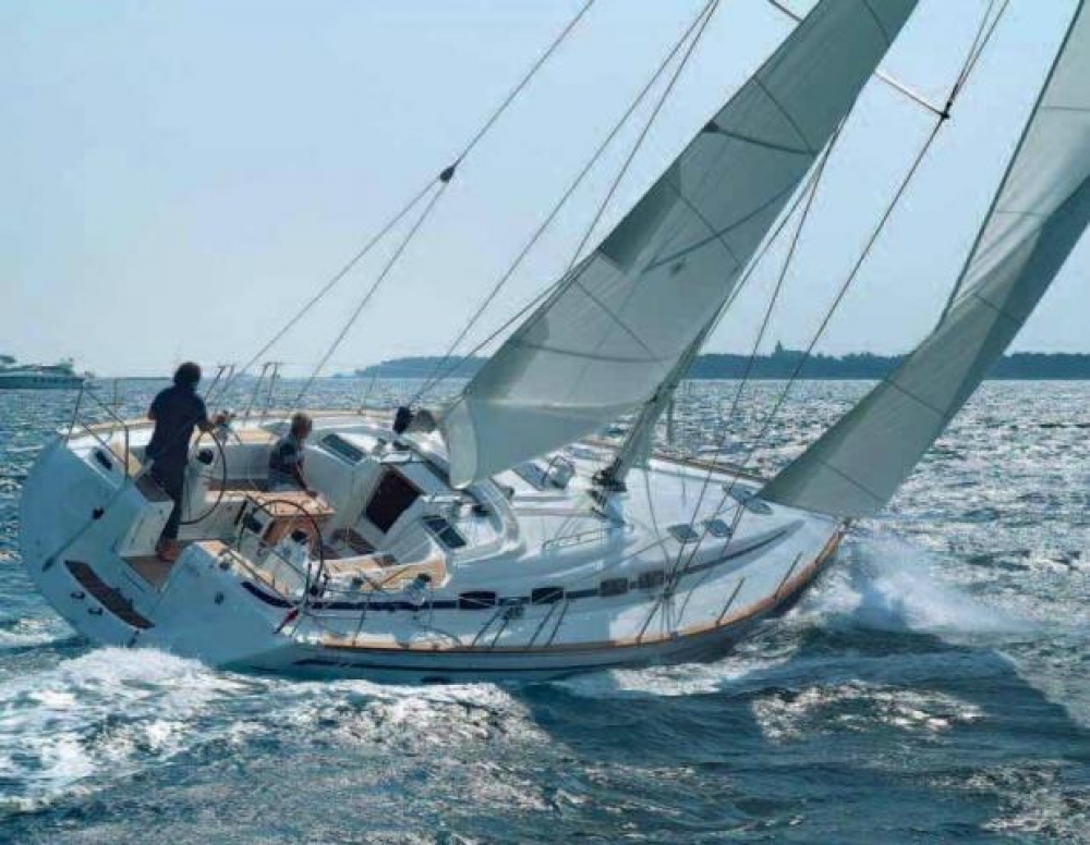 Bavaria 46 under sail