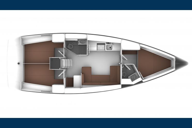 Charter Yacht Bavaria 41 Cruiser - 2015 - 3 Cabins