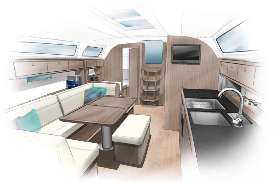 Charter Yacht Bavaria 41 Cruiser - 2015 - 3 Cabins