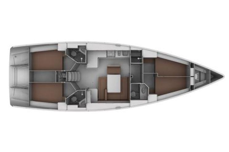 Charter Yacht Bavaria 45 - 4 Cabins - Trogir