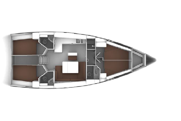 Charter Yacht Bavaria 45 - 4 Cabins -Trogir