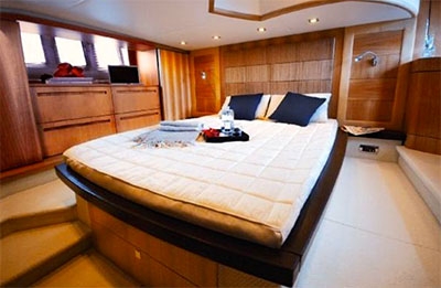 Charter Yacht Absolute 56 - 3 Cabins - Ibiza Day Yacht Charter - San Antonio - Ibiza Port