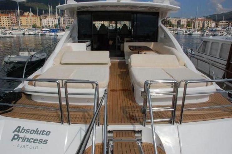 Charter Yacht ABSOLUTE PRINCESS - Princess V70 - 3 Cabins - Ajaccio - Bonifacio - Calvi - Porto Cervo - Olbia