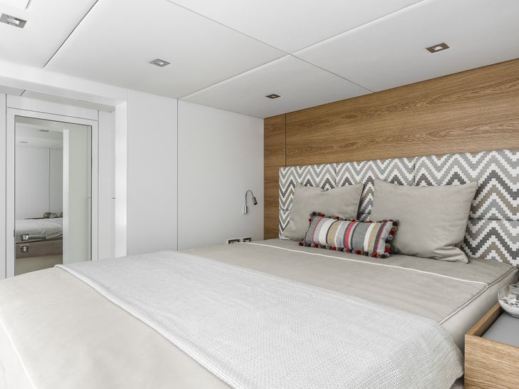 ADEA Sunreef 60 Luxury Catamaran Master Cabin