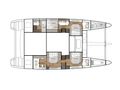 ADEA Sunreef 60 Luxury Catamaran Lower Deck