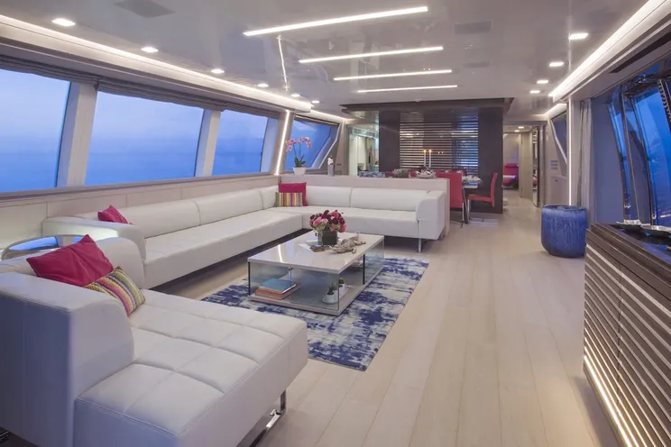 Charter Yacht ALANDREA - Ferretti 108 - 5 Cabins - Caribbean - Virgin Islands - Bahamas