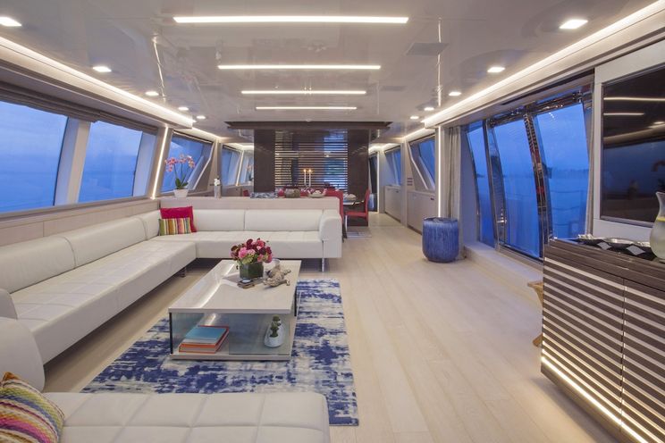 Charter Yacht ALANDREA - Ferretti 108 - 5 Cabins - Caribbean - Virgin Islands - Bahamas