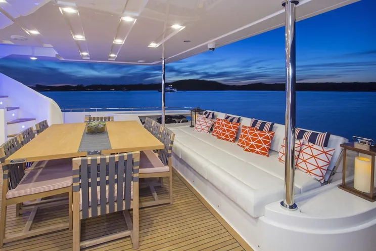 Charter Yacht ALANDREA - Ferretti 108 - 5 Cabins - Caribbean - Virgin Islands - Bahamas