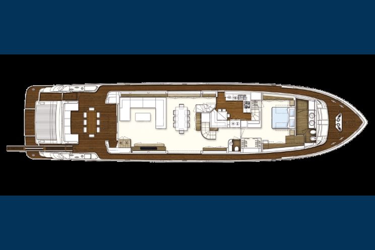 Charter Yacht IVA - Ferretti 960 - 5 Cabins - Croatia - Porto Montenegro - Tivat - Dubrovnik - Split