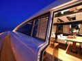 ALEMIA Italcraft 105 - side walkway at night ALEMIA Italcraft 105 - side walkway at night