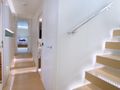 ALEMIA Italcraft 105 - staircase to the cabins ALEMIA Italcraft 105 - staircase to the cabins