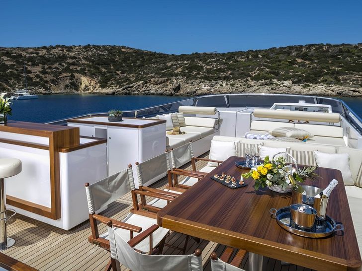 ALEXIA AV - Crewed Motor Yacht - Upper Deck