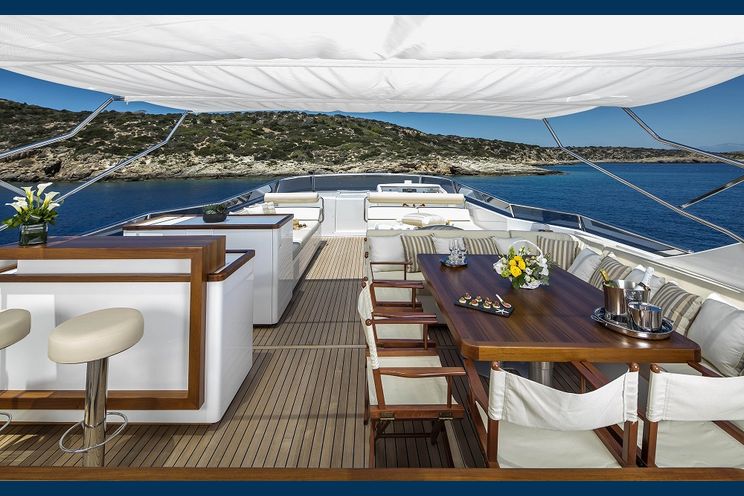 Charter Yacht ALEXIA - Cantieri di Pisa 105 - 4 Cabins - Athens - Mykonos - Santorini