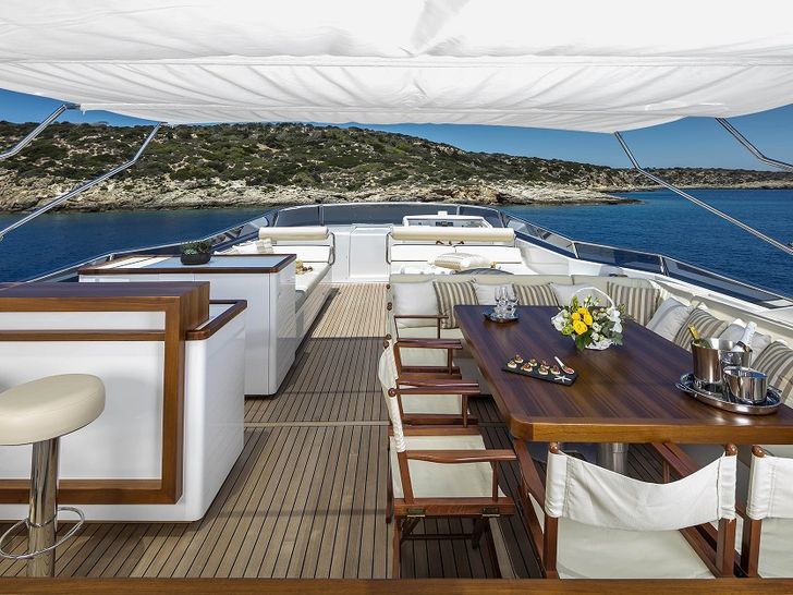 ALEXIA AV - Crewed Motor Yacht - Upper Deck