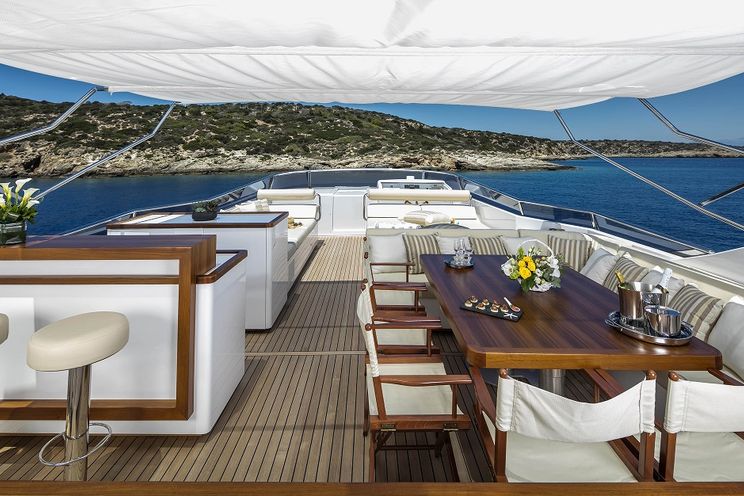 Charter Yacht ALEXIA - Cantieri di Pisa 105 - 4 Cabins - Athens - Mykonos - Santorini