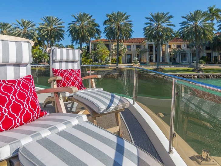 Miami Day Charter Yacht ALL GOOD Princess 65 Sun Lounge Miami Day Charter Yacht ALL GOOD Princess 65 Sun Lounge