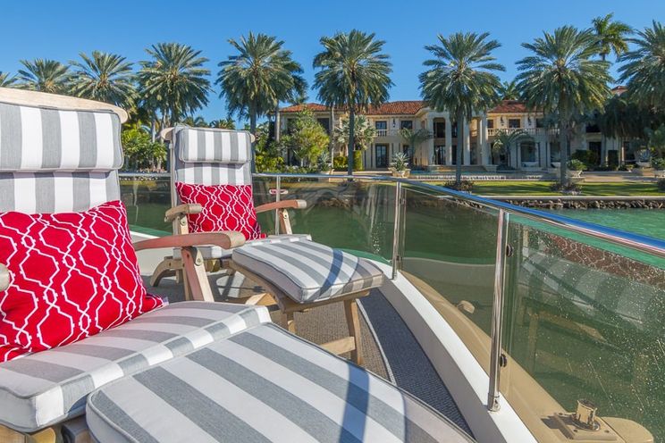 Charter Yacht ALL GOOD - Princess 65 - Miami Day Charter Yacht - South Beach - Miami - Florida