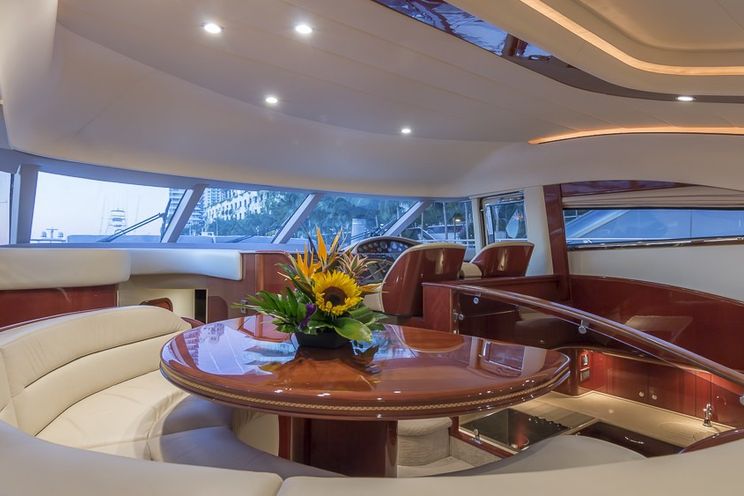 Charter Yacht ALL GOOD - Princess 65 - Miami Day Charter Yacht - South Beach - Miami - Florida