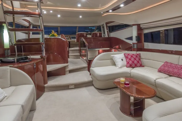 Charter Yacht ALL GOOD - Princess 65 - Miami Day Charter Yacht - South Beach - Miami - Florida