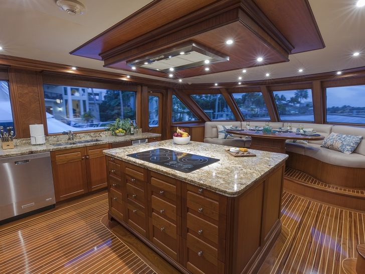 ANNDRIANNA Rayburn 92 - galley other view ANNDRIANNA Rayburn 92 - galley other view