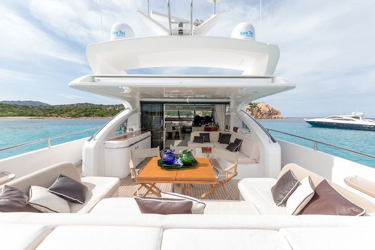 Charter Yacht ARAMIS - Princess V78 - 4 Cabins - Sardinia - Porto Cervo - Poltu Quatu - Olbia