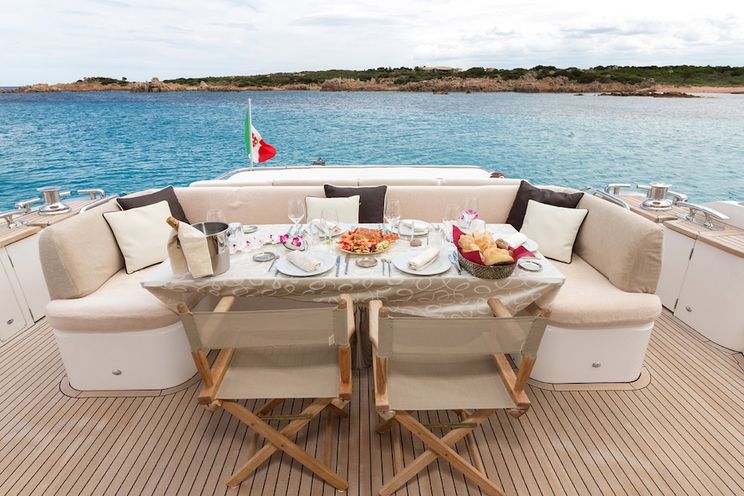 Charter Yacht ARAMIS - Princess V78 - 4 Cabins - Sardinia - Porto Cervo - Poltu Quatu - Olbia