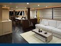 ARIA C - Custom Yacht 28 m,saloon and dining area