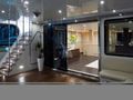 ARIA C - Custom Yacht 28 m,staircase and saloon entrance