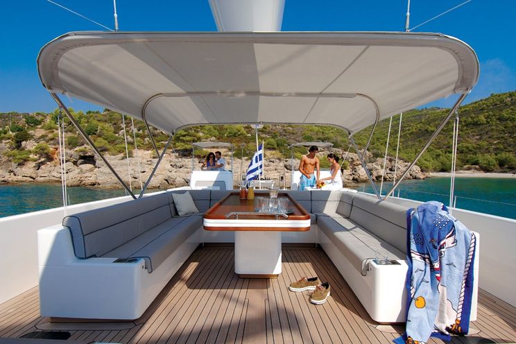 Charter Yacht ARISTARCHOS - Nautors Swan 131 - 3 Cabins - Athens - Mykonos - Poros