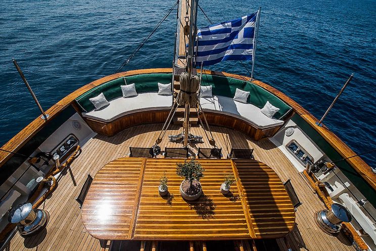 Charter Yacht ARKTOS - Schooner 113 - 5 Cabins - Athens - Paros - Naxos - Mykonos