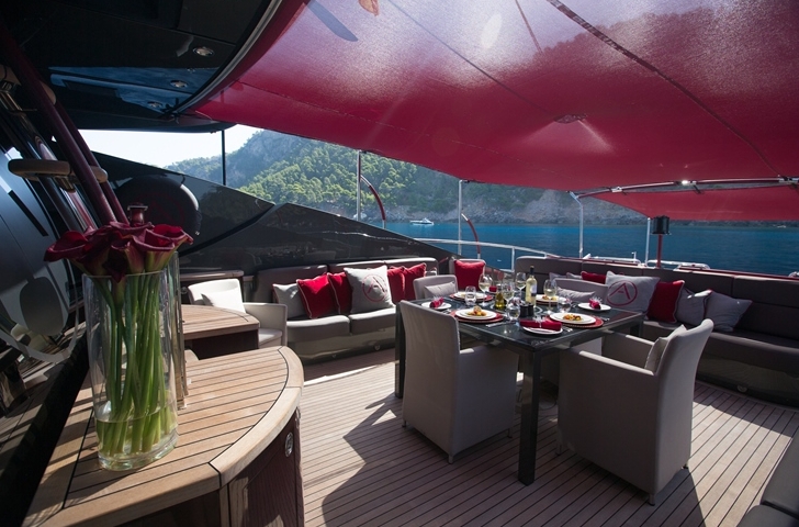 Charter Yacht ASCARI 1 - Palmer Johnson 120 - 4 Cabins - Ibiza - Mallorca - Formentera