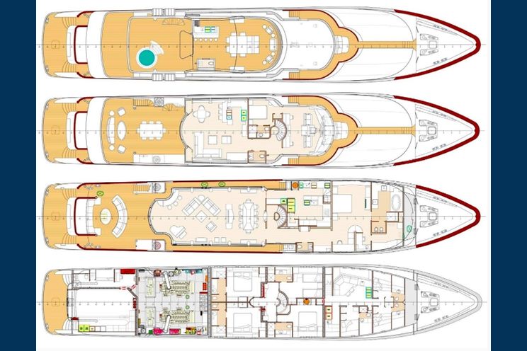 Charter Yacht ASPEN ALTERNATIVE - Trinity Yachts 164 - 5 Cabins - Bahamas - Nassau - Alaska - Costa Rica
