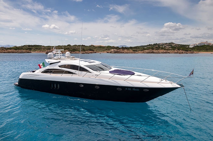 ASPIRE OF LONDON - Sunseeker Predator 72 - 4 Cabins - Porto Cervo - Poltu Quatu - Olbia - Sardinia - Corsica