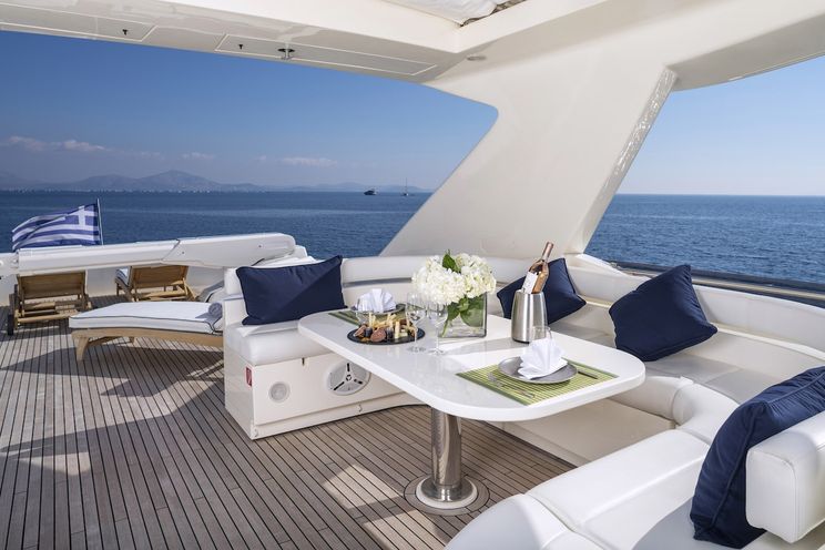 Charter Yacht ASTARTE - Ferretti 83 - 4 Cabins - Athens - Mykonos - Zakynthos