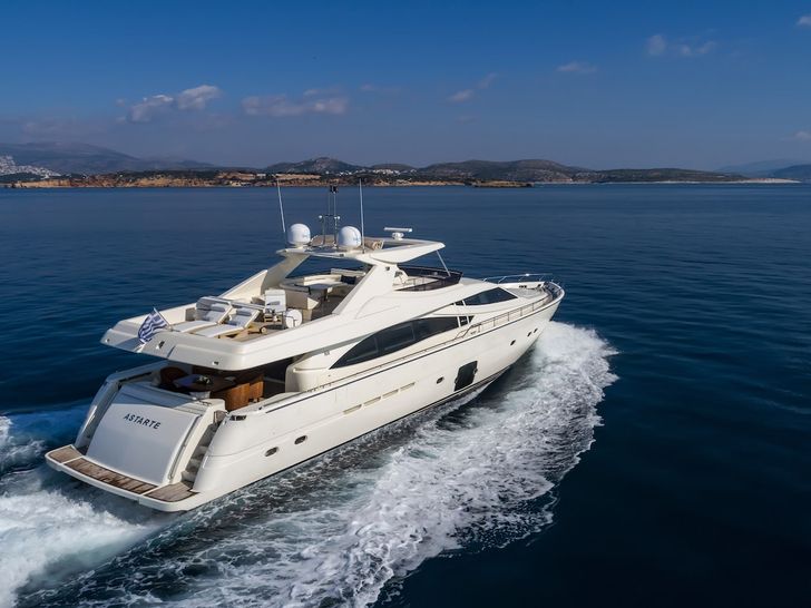 ASTARTE Ferretti Motor Yacht Cruising ASTARTE Ferretti Motor Yacht Cruising