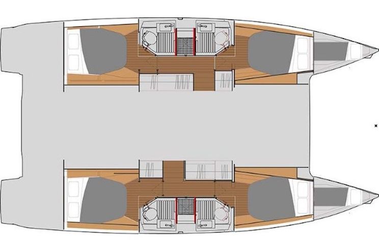 Charter Yacht Astra - 2020 - 6 cabins(4 double + 2 single)- USVI - BVI