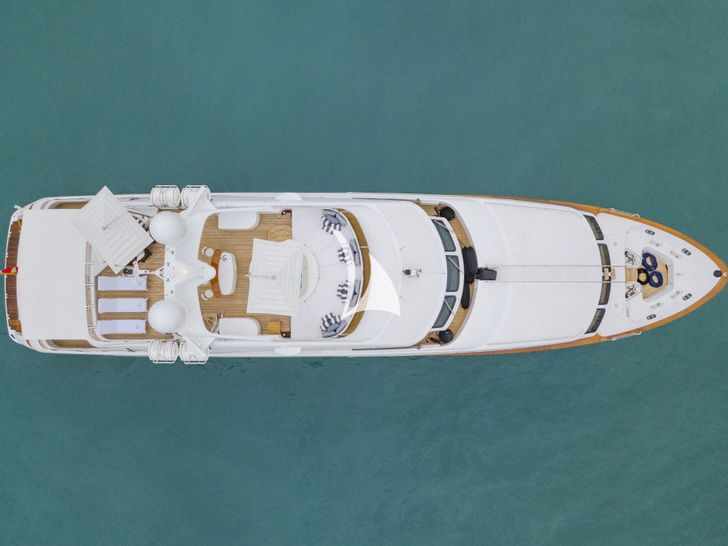 AURA - Benetti 36 m,aerial top view